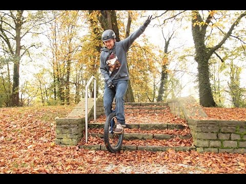 Einradfahren lernen / Municycle mit Marc von fahrtechnik.tv