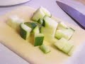 Zucchini Salsa over Fish Fillets