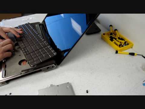 how to remove keyboard on hp pavilion zv5000