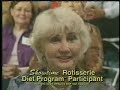 It is no secret that the amazing Ronco Rotisserie can churn out some mouth-watering meals. What took me by surprise in this version of his infomercial is that out of nowhere the machine is also some sort of magical diet system. Long time Ronco audience members come out of the woodwork to sing Ron's praises, explaining how much weight they lost along with various other things. This clip is not to be missed.HIGHLIGHTS:- People seem competitive in their explanations- Bizarro-Springer speaks Spanish- Guy claims his weight loss was hard... and easy- Use of pink text for the 