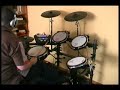 It's been a 3 month break from the start of me learning to drum. heres me on my new Roland TD6-KX Sorry for the sound quality. The camera I use rock bottomed the bas sout due to the line in cable into it. had to layer the original up with one recorded to the sound module then back thru my computer and layered up with the vid, misison and a half !