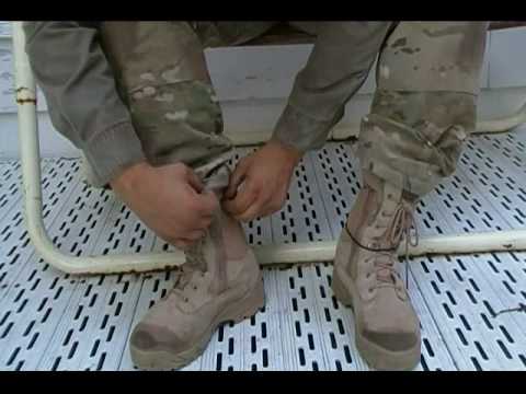 how to properly blouse bdu pants