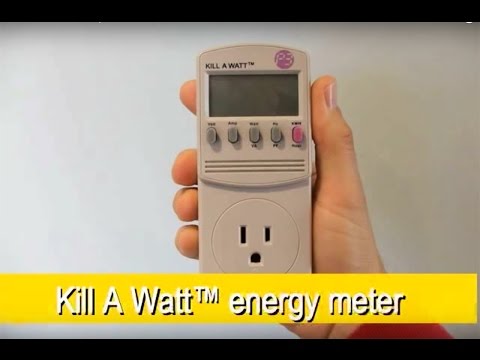 meter - Have you heard of the kill-a-watt meter? This handy gadget can show you what is using all the electricity in your home! See the Kill A Watt meter in action a...