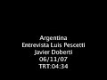 pescetti entrevistado por javier doberti