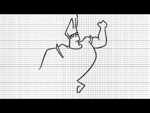 how to draw johnny bravo