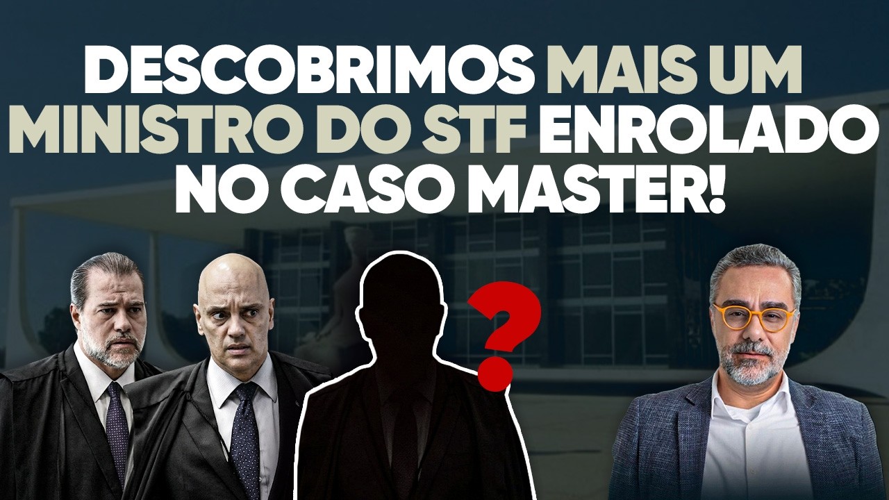 🚨 BOMBA: mais um ministro do STF se enrola em caso Master! Veja!