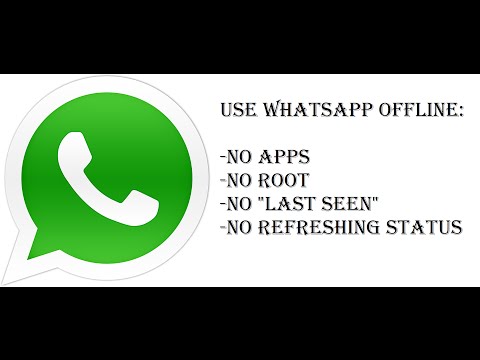 how to be offline on whatsapp