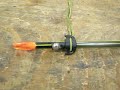 How to tie in a bowfishing arrow using the AMS Safety Slide