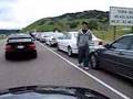 Bimmerfest 2005 Santa Barbara off-ramp congregation