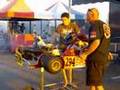 ICA kart on stand