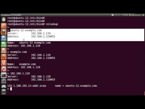 how to know dns server ubuntu