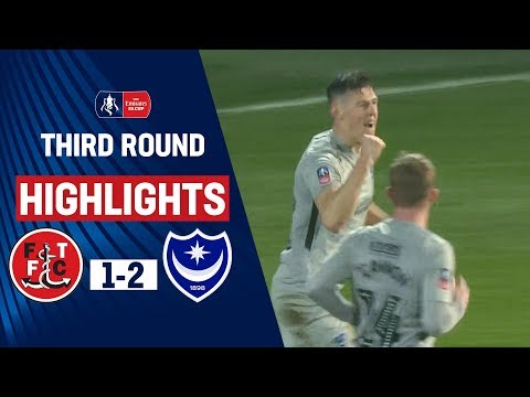 FC Fleetwood Town 1-2 FC Portsmouth   ( The Emirat...