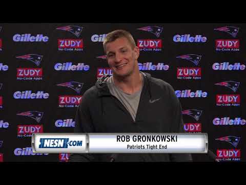 Video: Rob Gronkowski Patriots vs. Chargers NFL Divisional Playoffs Thursday Press Conference