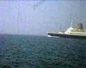 TS Bremen am 17. August 1965 vor Langeoog
