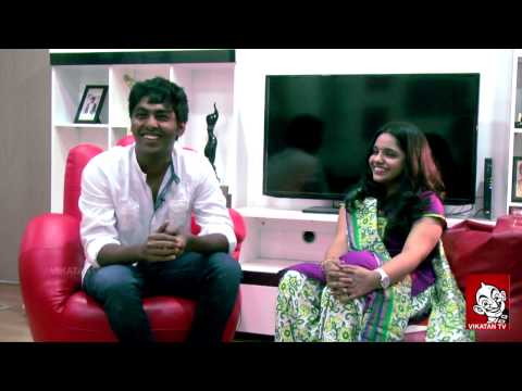 Mr. & Mrs. GV Prakash Talks on Veyil to Thalaivaa | Ananda Vikatan