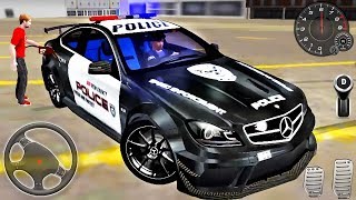 Police Car Mercedes S63 Driving - Hot Pursuit Simu