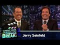 Jimmy Fallon and Jerry Seinfeld During The Commercial Break