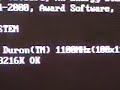 #019 - AMD Duron 800MHz @ 1GHz+