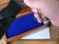 SOG Bowie Commemorative Knife S1C - Video Demo