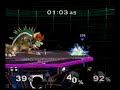 Super Smash Brothers Melee Best Giga Bowser Death...Ever