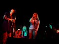karan casey singing with aoife o'donovan (of the band crooked still) accompanied by caoimh�n vallely (piano), kate ellis (cello), and robbie overson (guitar and backing vocals) at the burren pub in somerville, ma, march 21, 2007. 