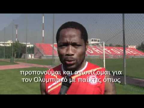 «Ευτυχής που παίζω στον Ολυμπιακό» (ΒΙΝΤΕΟ)