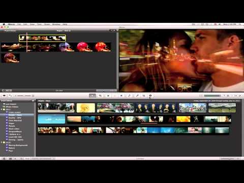 how to dissolve on imovie