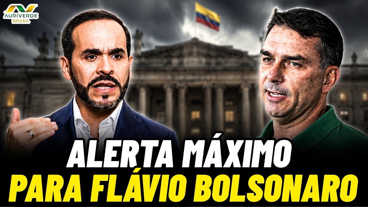 O que aconteceu na Colômbia pode mudar os planos de Flávio Bolsonaro