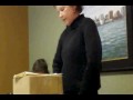 Helen Redmond speaks on Healthcare - 4/5