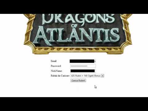 0 Dragons of atlantis rubini e ruota hack cheat