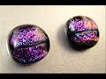Dichroic Fused Glass Jewellery Dichroic Fused Glass Jewellery