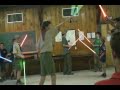 Lightsaber Demo for 100 Cub Scouts, Camp Pollack 2009 (Part 3)