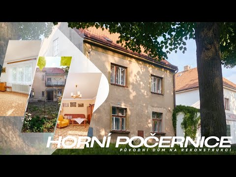 Video Prodej dvougeneračního domu k rekonstrukci | Horní Počernice