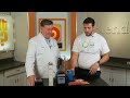 Tom and his new friend Drew blend the junk food that Drew used to gain 75 pounds for his Fit 2 Fat 2 Fit experiment.