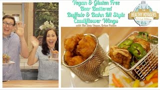 Vegan Cauliflower Buffalo Wings Recipe with The Sexy Vegan Brian Patton