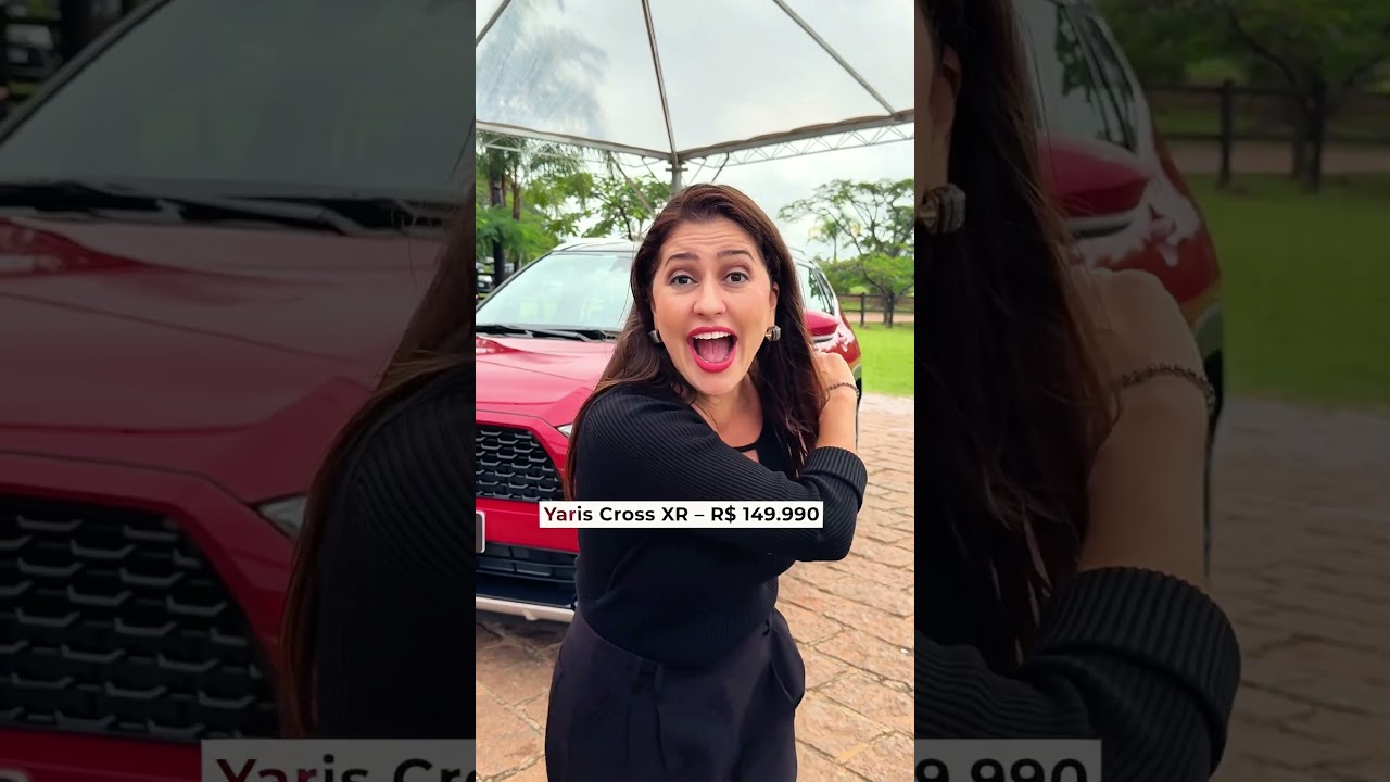 O Toyota Yaris Cross finalmente chegou! E chegou com tudo!