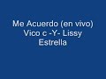 Vico C Y Lissy Estrella - Me Acuerdo ( en vivo ) -=ALexiTo=-