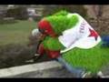 Philly Phanatic at the Collingswood, NJ Holiday Parade