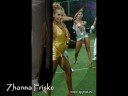 musicvideo of zhanna friske - la la la,

zhanna friske (russian: ????? ??????, born july 8, 1974 in moscow, ussr) is a russian film actress, singer, and socialite. 
her notoriety began when she joined the all-girl pop singing group blestyashchie (