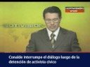 Bolivia: Impunidad - Conalde interrumpe el diálogo luego de la detención de activista cívico - 2 Octubre 2008