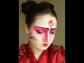 Japanese Cherry Blossoms Kabuki makeup: Contest for panacea81