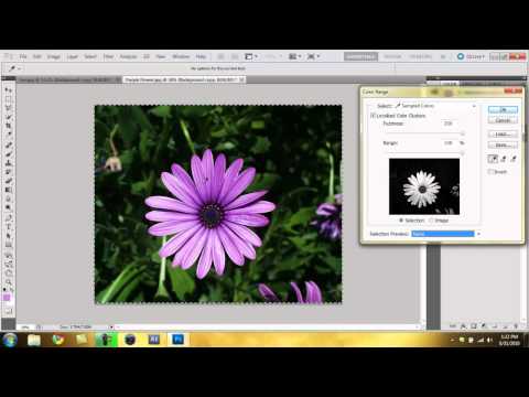 how to isolate a colour in photoshop cs5