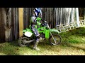 Rich's first ride on his KX-60