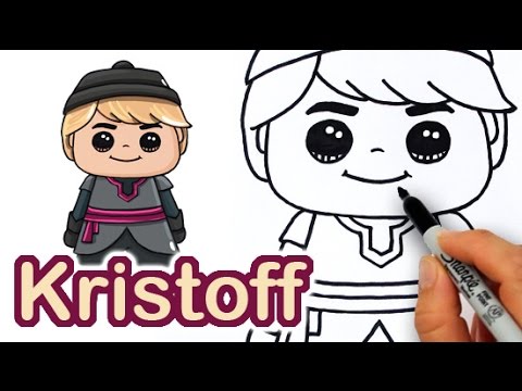 how to draw kristoff