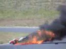  r6 broadford frace crash fireball