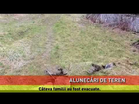 Alunecări de teren în Dâmboviţa