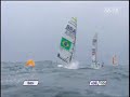 49er medal race start