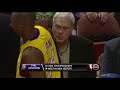 Kobe leaves Phil hanging and Phil can't act