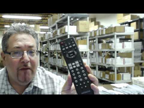 how to sync sky remote to hitachi tv