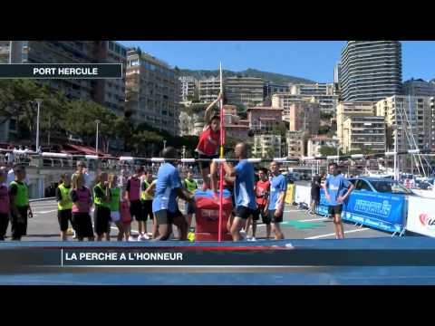 La perche à l'honneur sur le port Hercule